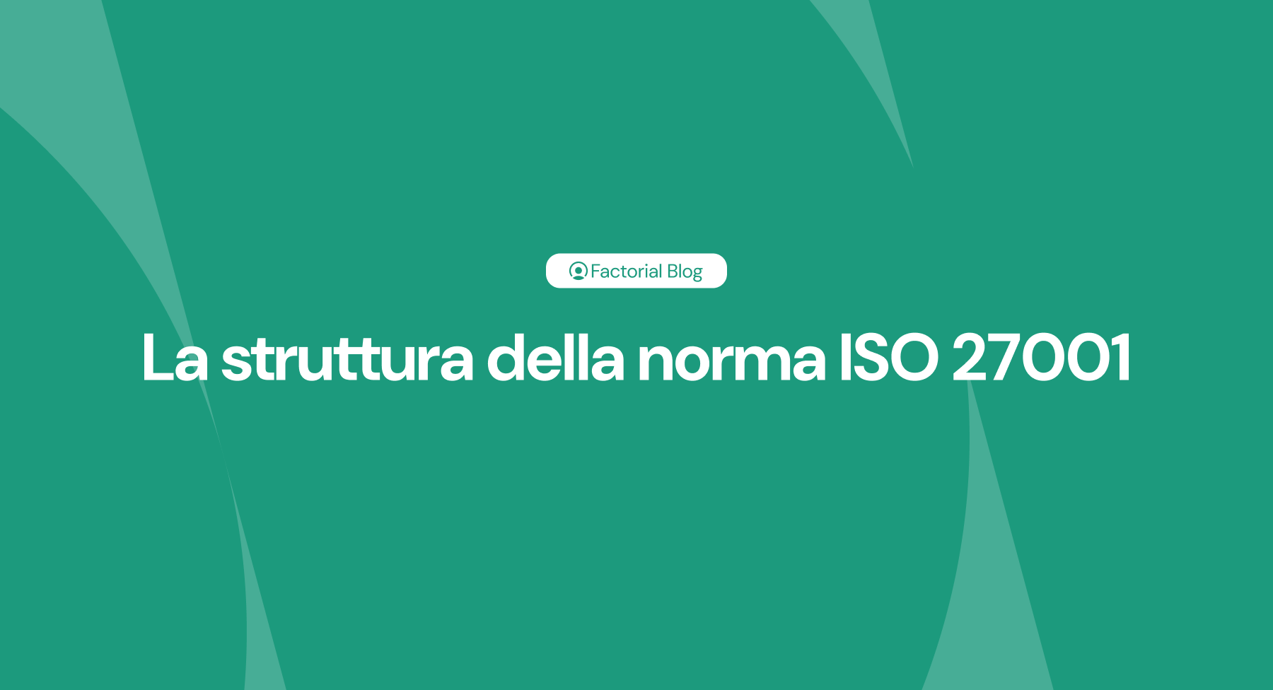 Struktur standar ISO 27001
